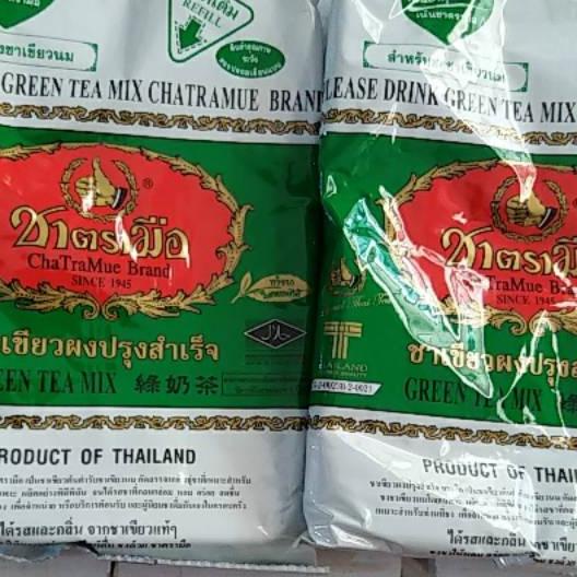 

♚ Chatramue Green Tea 200gr ADA & LOGO HALAL MUI ◌