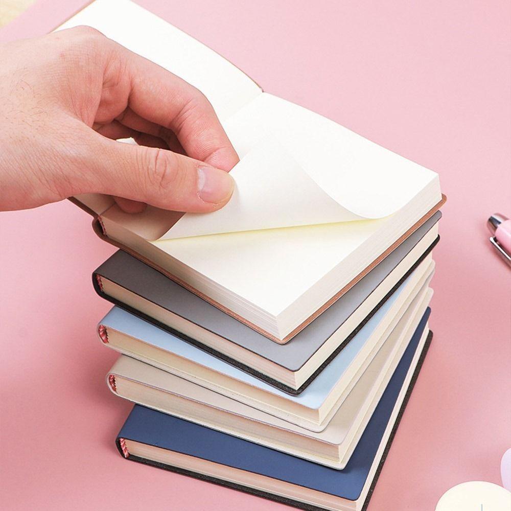 Pineapple Mini Square Notebook Portable 96lembar Scrapbooking Alat Tulis Siswa Penebalan Agenda Organizer Bisnis Notepad