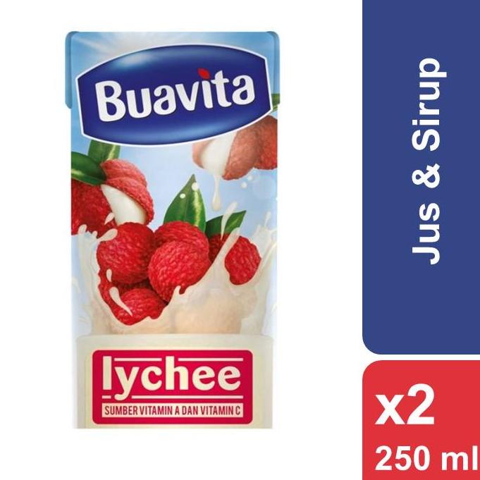 

P33 Buavita Lychee 250 ml x 2 pcs TOP PRODUCT ㅱ