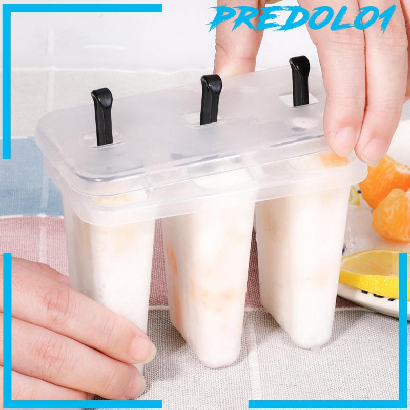 [Predolo1] Ice Cream Maker Reusable Food Grade Homemade 3kisi Untuk Alat Dapur Pesta