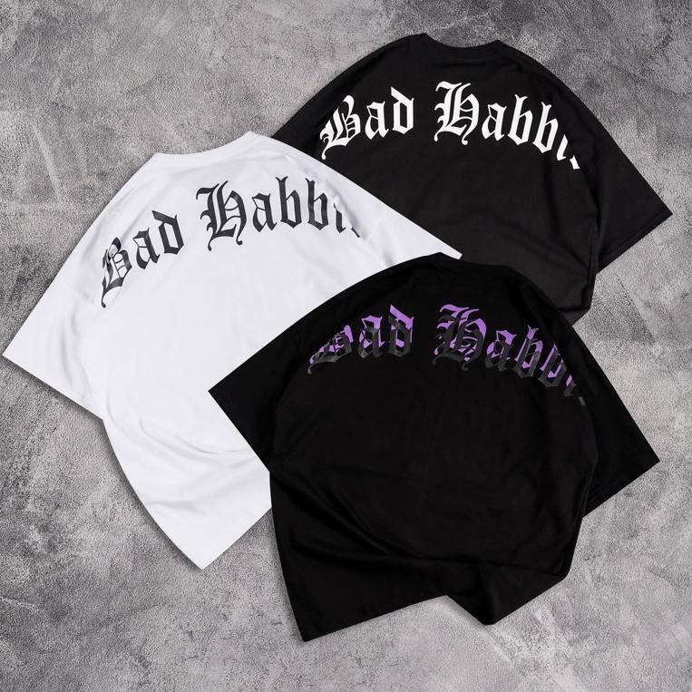 Barang Pilihan.. Baju Kaos pria wanita // Tshirt Oversized Distro Motif Good Attitude Good Vibes HLA