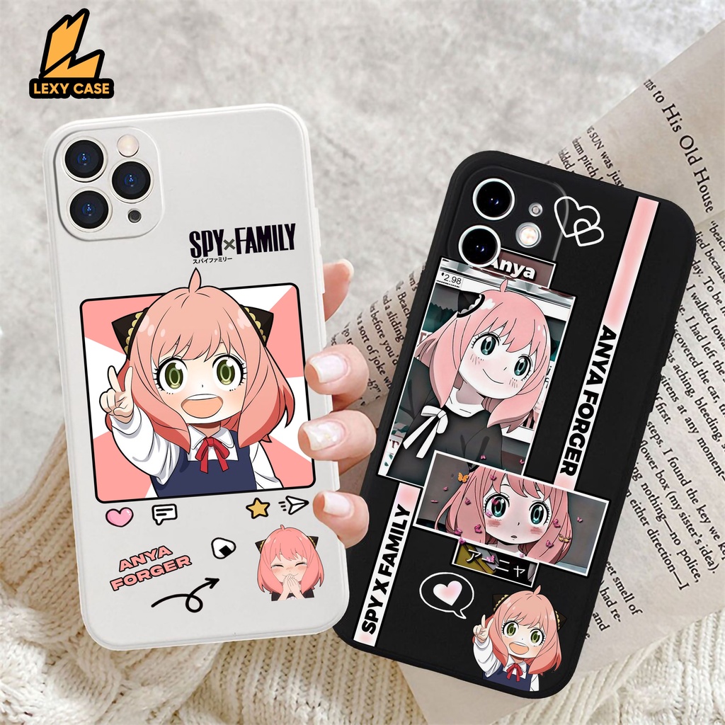 Case Anya Forger Anime Spy Girl SM100 Infinix Smart 4 5 6  Hot 9 10 11 12 Play Note 12 Casing HP Motif Karakter Bergambar Lucu Silikon Handphone Kamera Pro Softcase Infinix Terbaru