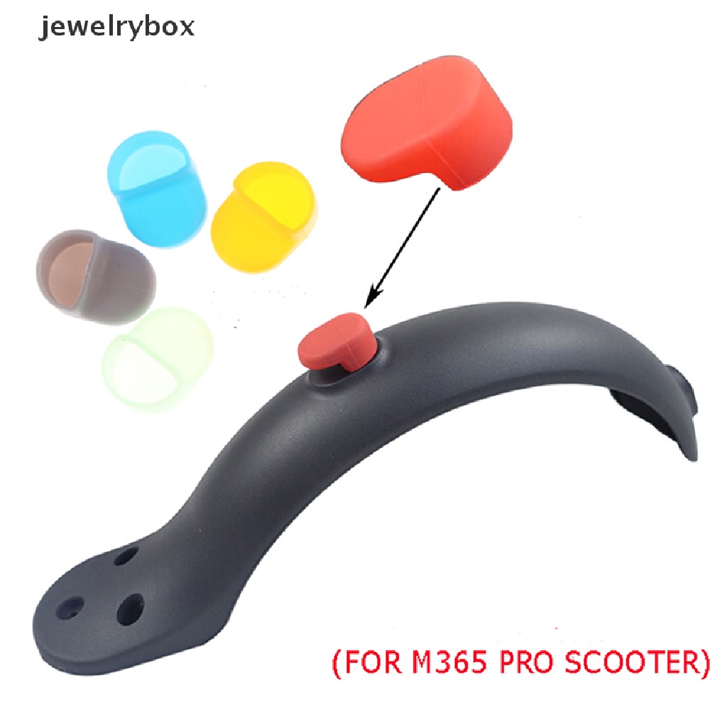 [jewelrybox] 1pc Untuk XiaoMi M365 Rear Fender Guard Silicone Hook Cover Skuter Elektrik Butik