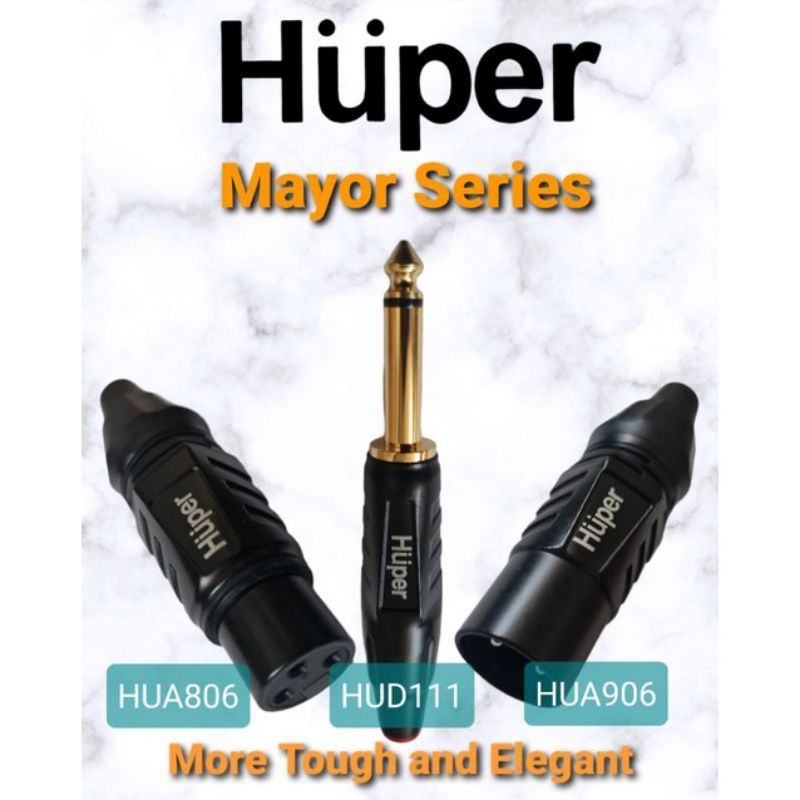 JACK JEK CANON XLR MALE HUPER / FEMALE HUPER / AKAI HUPER ORIGINAL