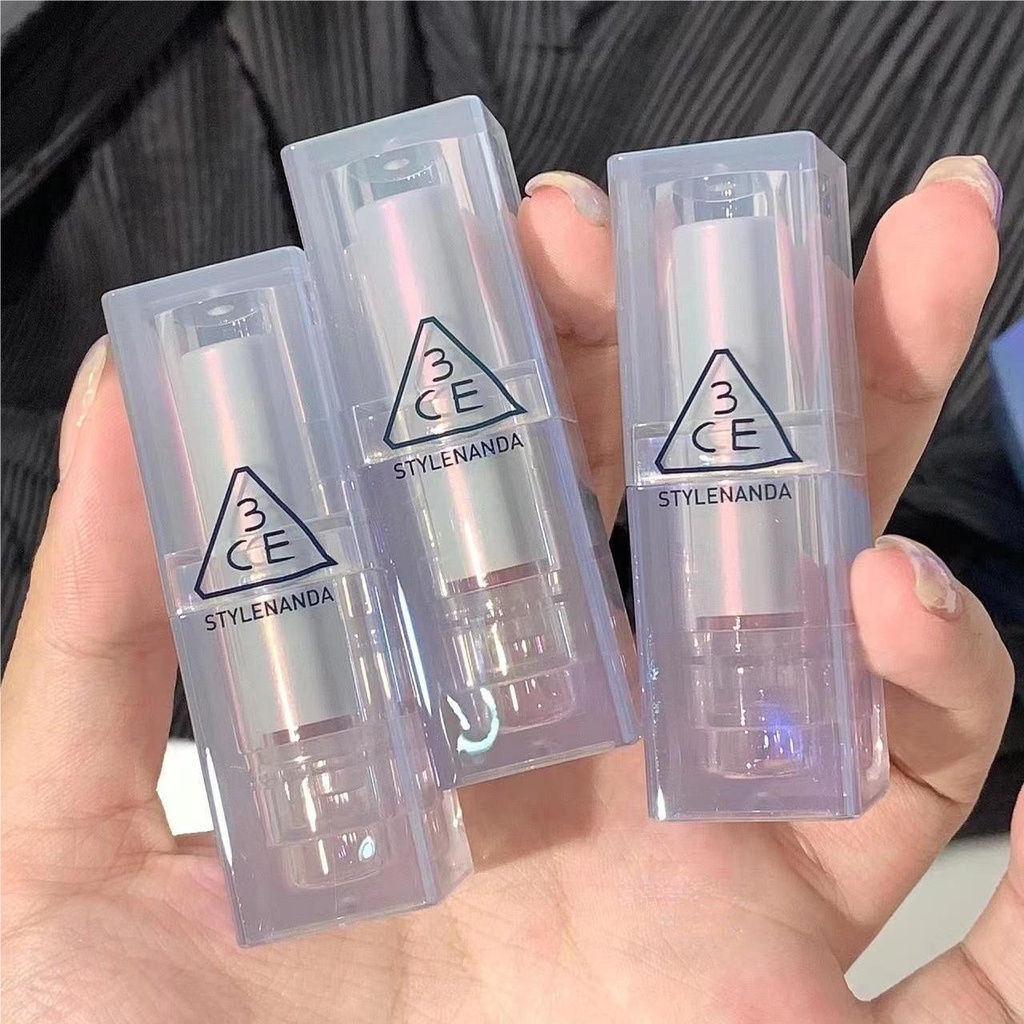 3CE Lipstick Soft Matte Lipstik 3.5gr | Laser Blue Tube Lip balm Soft | High Pigment·Long-Lasting 【NEW】