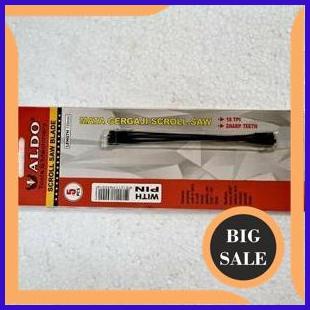 sparepart MATA GERGAJI SCROLL SAW 18T set isi 5pcs Merk ALDO 1F3BZ3