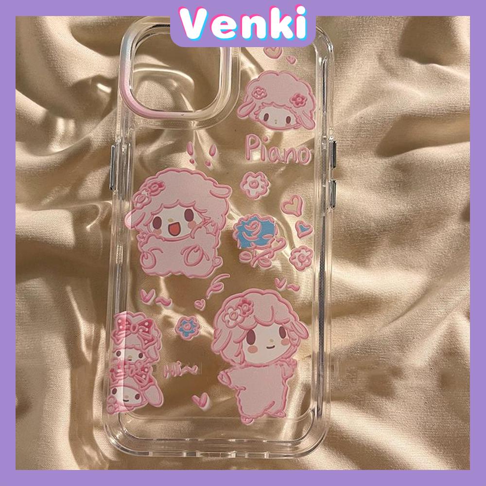 Case For iPhone 11 Soft TPU Transparent Space Case Cute Cartoon Case Plating Buttons Camera Protection Shockproof For iPhone 14 13 12 11 Plus Pro Max 6 7 8 Plus XR XS