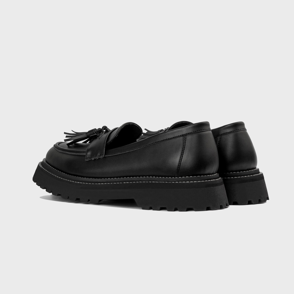 OC001 | Sepatu Slip On Hitam Tanpa Tali Loafers  Premium Pria Casual Kerja Formal Kantor Original Laki | FORIND Terraforma