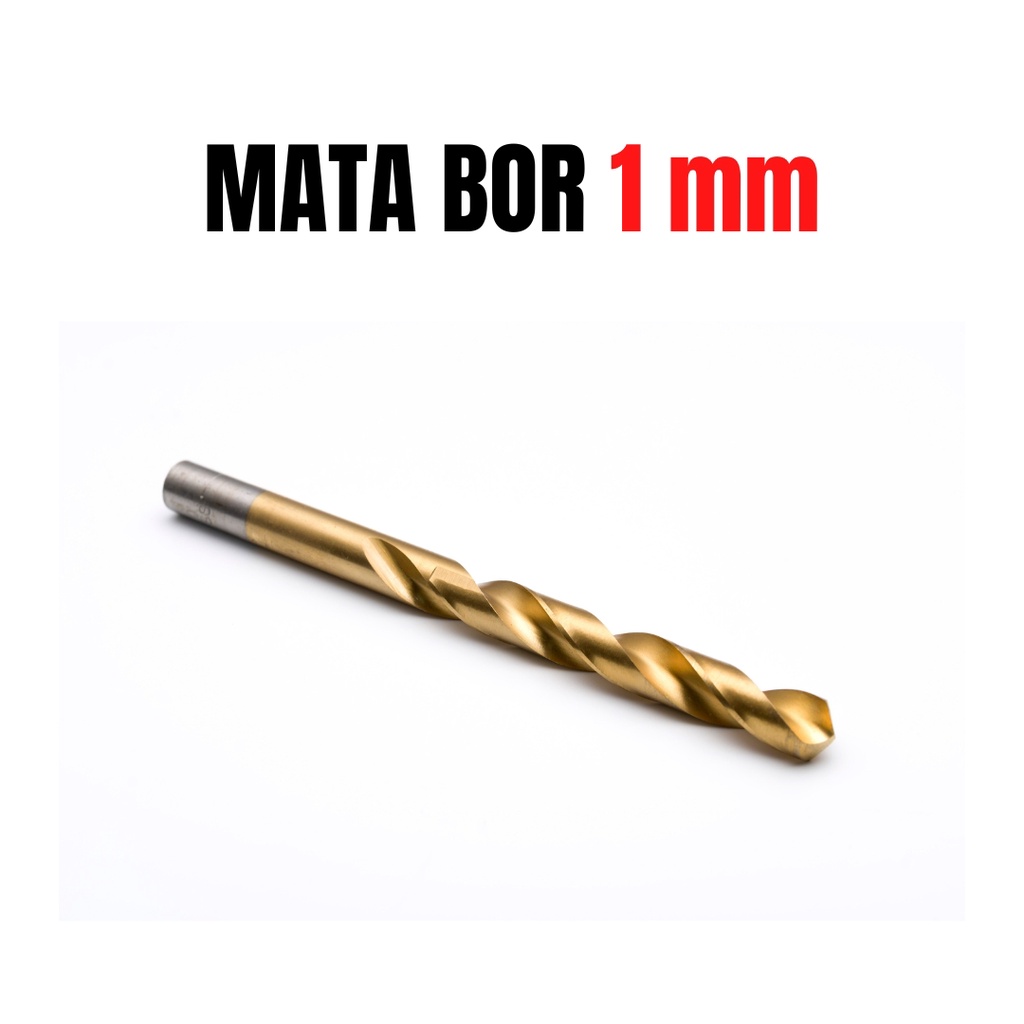 [HAEBOT] Mata Bor Drill Bit 1.0 mm Bor Mini PCB Board Kayu Tipis 1 buah