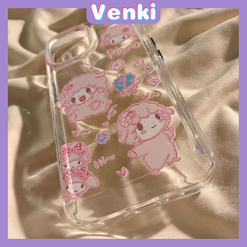 Case For iPhone 11 Soft TPU Transparent Space Case Cute Cartoon Case Plating Buttons Camera Protection Shockproof For iPhone 14 13 12 11 Plus Pro Max 6 7 8 Plus XR XS