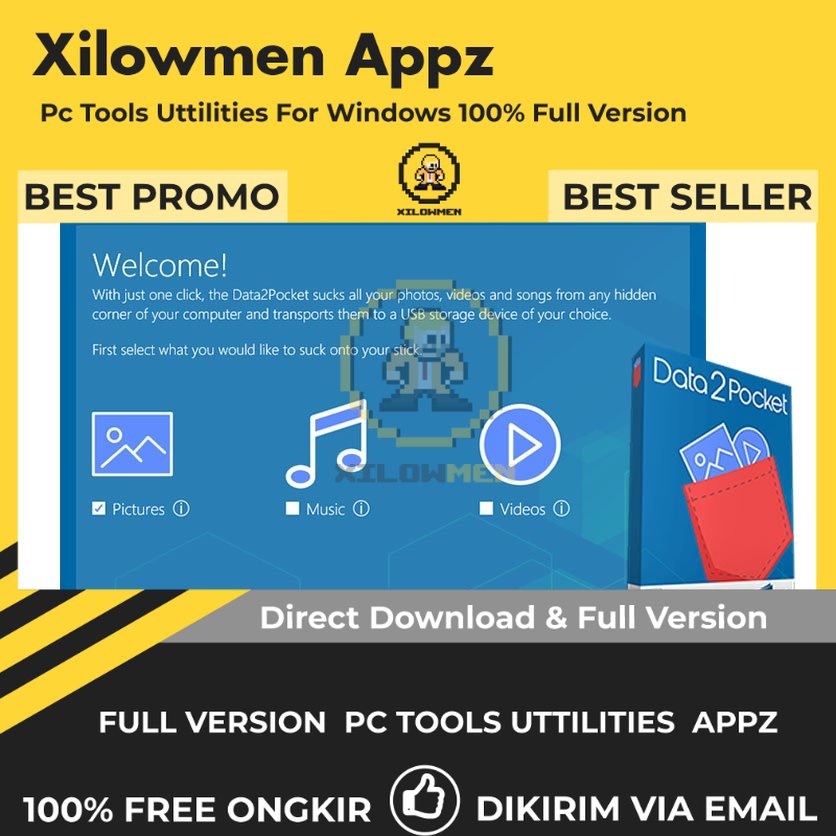 [Full Version] Abelssoft Data2Pocket 2023 Pro PC Tools Software Utilities Lifetime Win OS