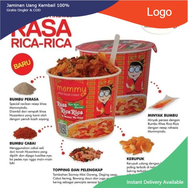 

Banyakyangcari Paket 120 Pcs Seblak Mommy Indo / Seblak Instan Blt08