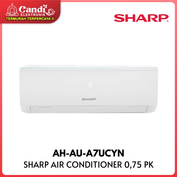 SHARP Air Conditioner AC Split  Standart 0,75 PK AH-AU-A7UCYN
