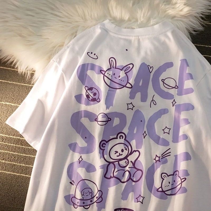 Kaos Oversize HARAJUKU Wanita