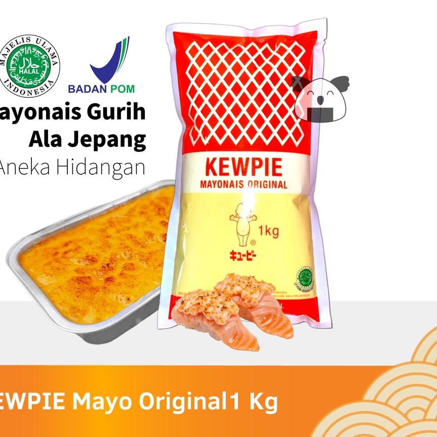 

♪ KEWPIE Mayo Original 1 Kg │ Mayonnaise Ori Ala Jepang ➲