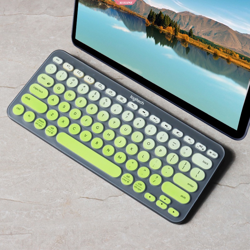 Penutup Debu Keyboard Untuk Stiker Film Keyboard Silikon Logitech K380 [ZXL]
