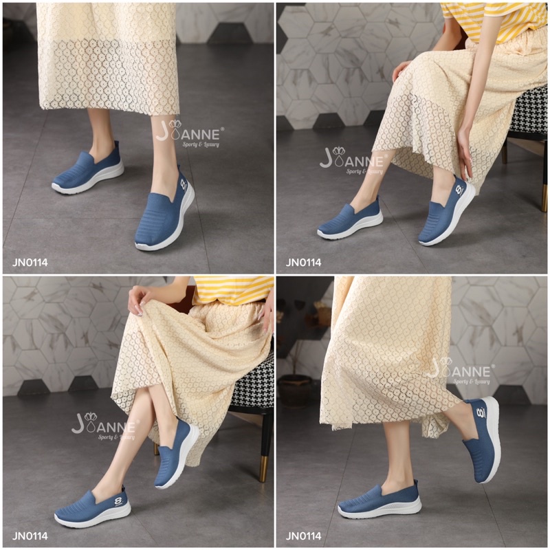 [ORIGINAL] JOANNE Slip On Sneakers Shoes Wanita #JN0114