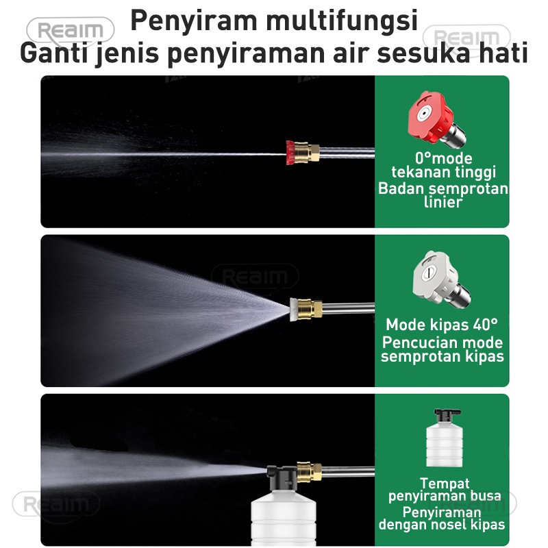 Jet Cleaner Tekanan Tinggi Alat Cuci Motor Mobil AC Steam Mesin Cuci Steam Mobil dan Motor Mini Portable Termurahm