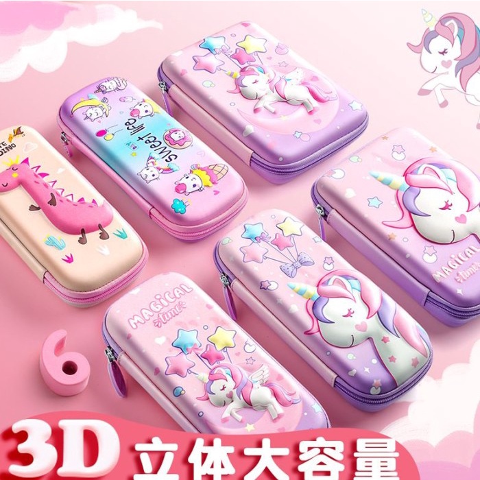 

BISA COD Kotak pensil Unciorn Anak Paud TK Sekolah