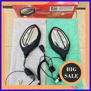 Kaca Spion Sepion Cermin Motor Lampu Sen Sein LED HONDA BEAT VARIO 110 125 FI CBS 150 SPACY WIN ORIG