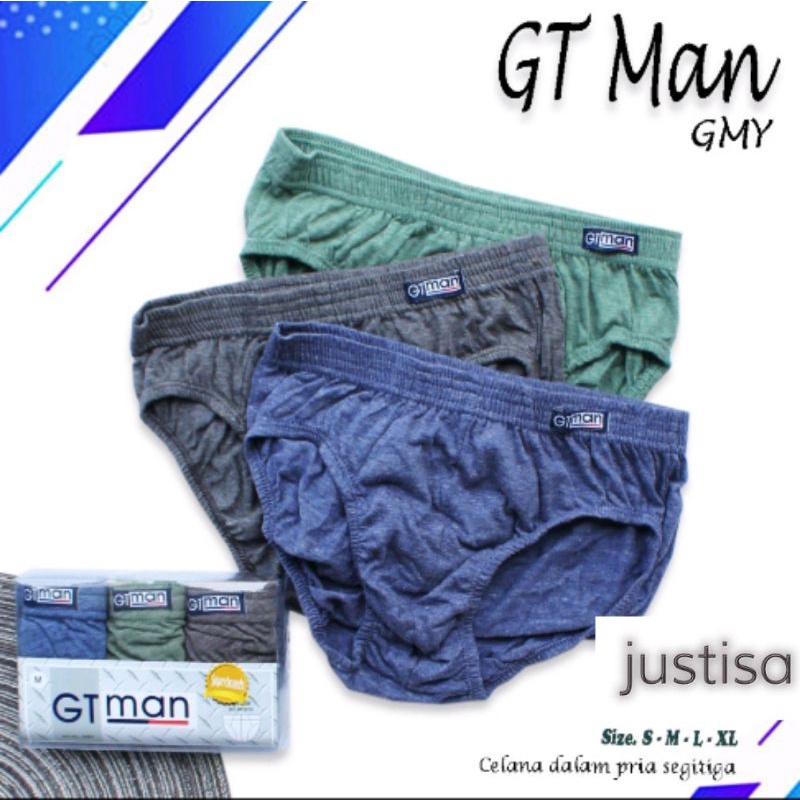 SET ISI 3 PCS CELANA DALAM GT MAN GMY SEMPAK PRIA CELANA DALAM PRIA