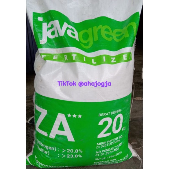 Pupuk ZA JAVAGREEN original 20 KG