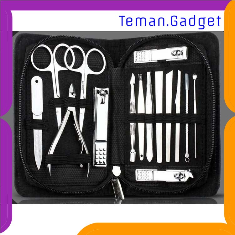 TG - PRW DIOLAN Set Perlengkapan Manicure Pedicure 15 PCS - ATE-3061