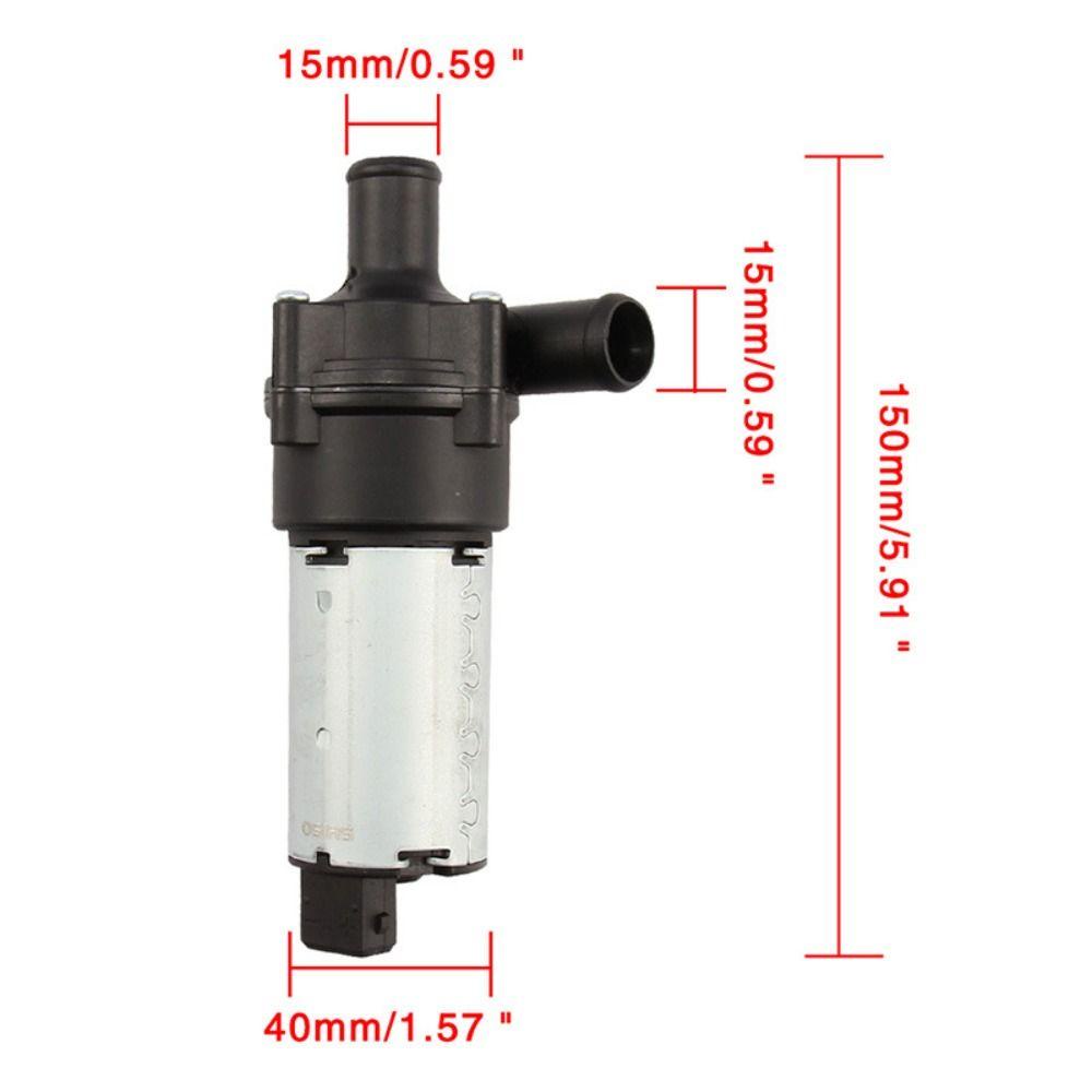 Water Coolant Pump Universal 1Piece Aksesoris Mobil Kontrol Iklim Coolant Car Cooling System Pompa Air Tambahan