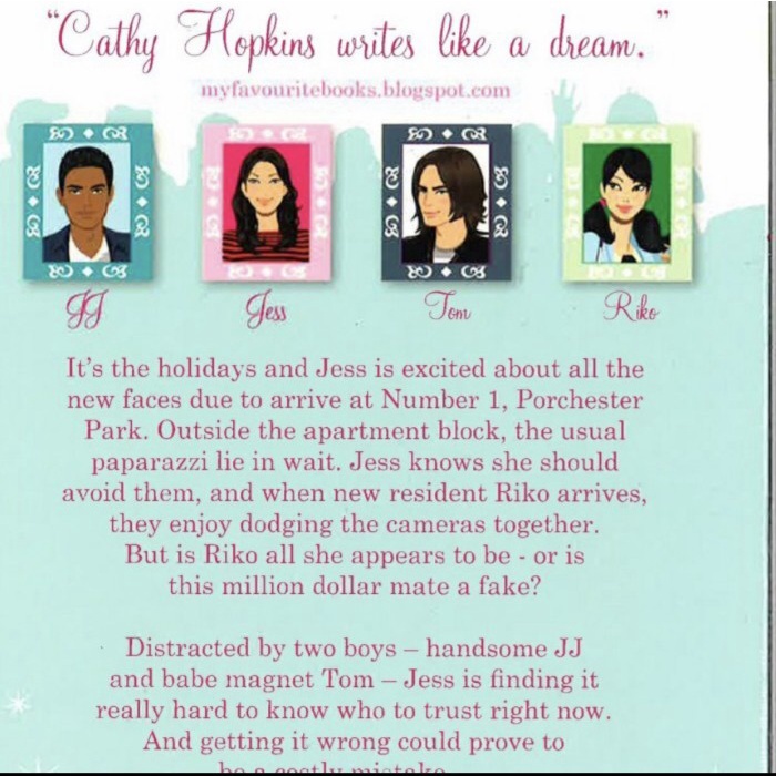 Million Dollar Mates Paparazzi Princess Cathy Hopkins Teens Novel Teenager Novel