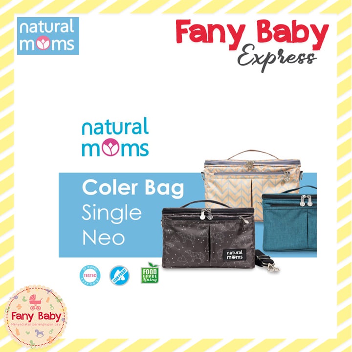 NATURAL MOMS SINGLE COOLER BAG NEO