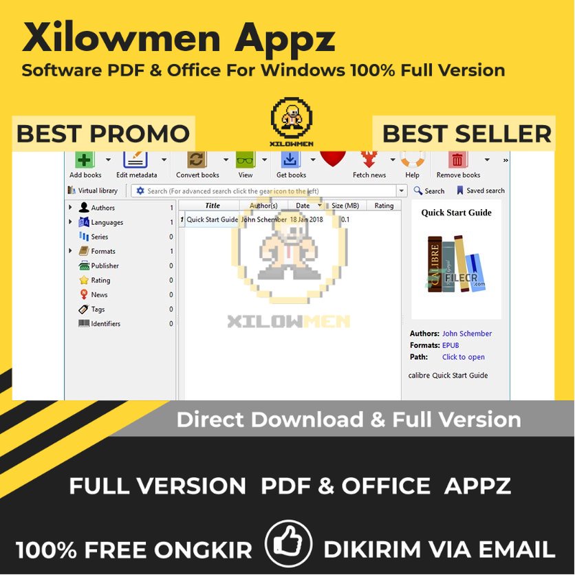 [Full Version]  Calibre Pro PDF Office Lifetime Win OS