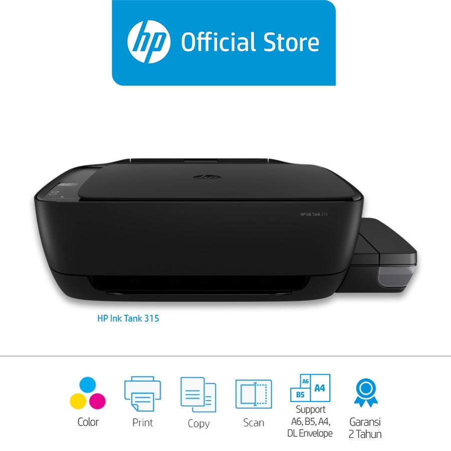Printer HP Ink Tank 315 All-In-One Printer