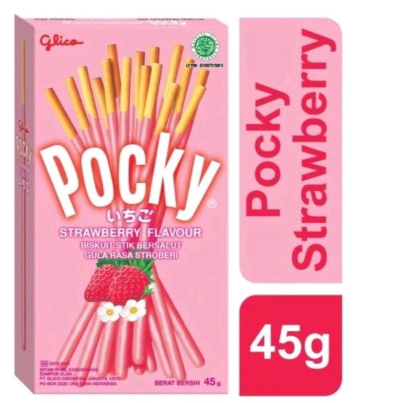 

POCKY STICK STRAWBERRY 45G