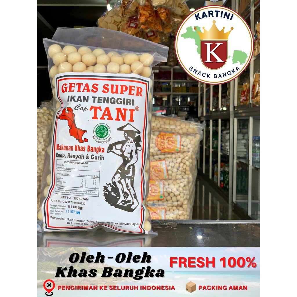 

Getas Tani Bulat 250gr Khas Bangka