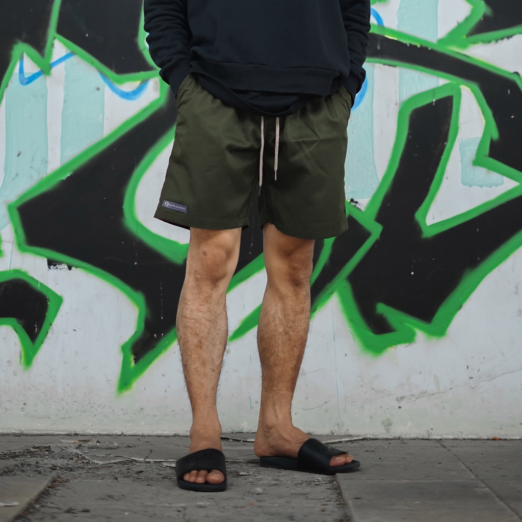 celana pendek pria kolor distro santai