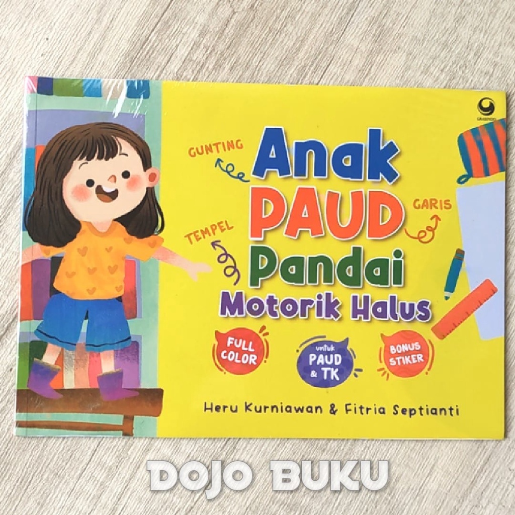 Buku Anak PAUD Pandai Motorik Halus byHeru Kurniawan