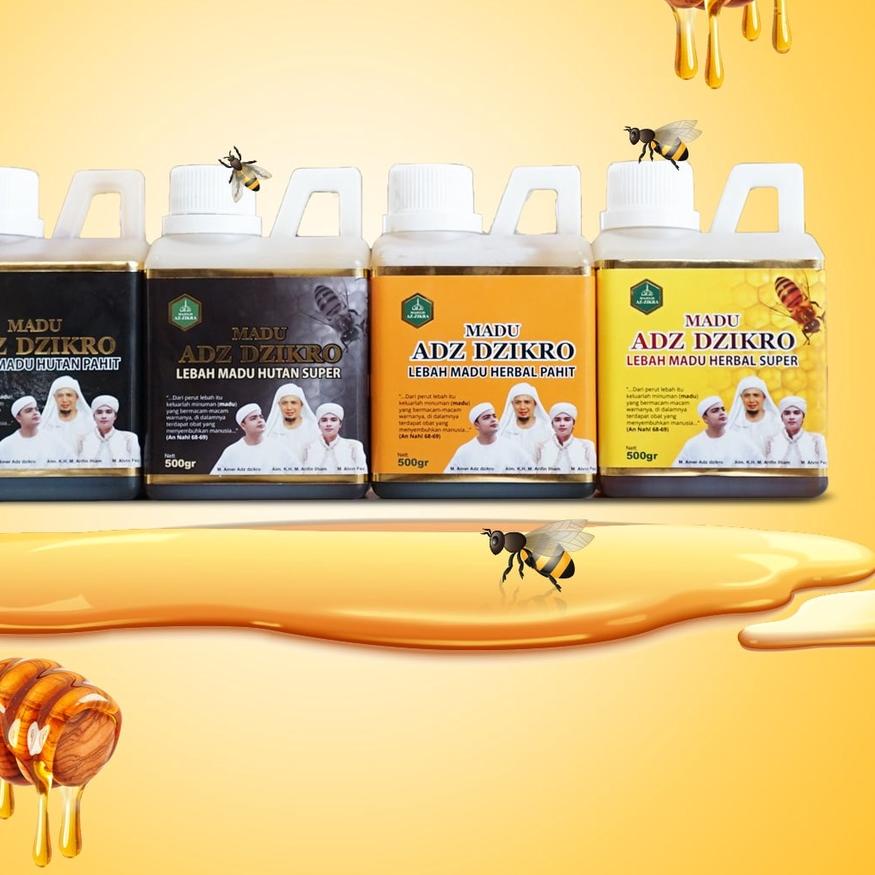 

✬ (BISA COD KEMASAN BARU) Adz Dzikro Super Manis Majelis azzikra+ Brosur ♦