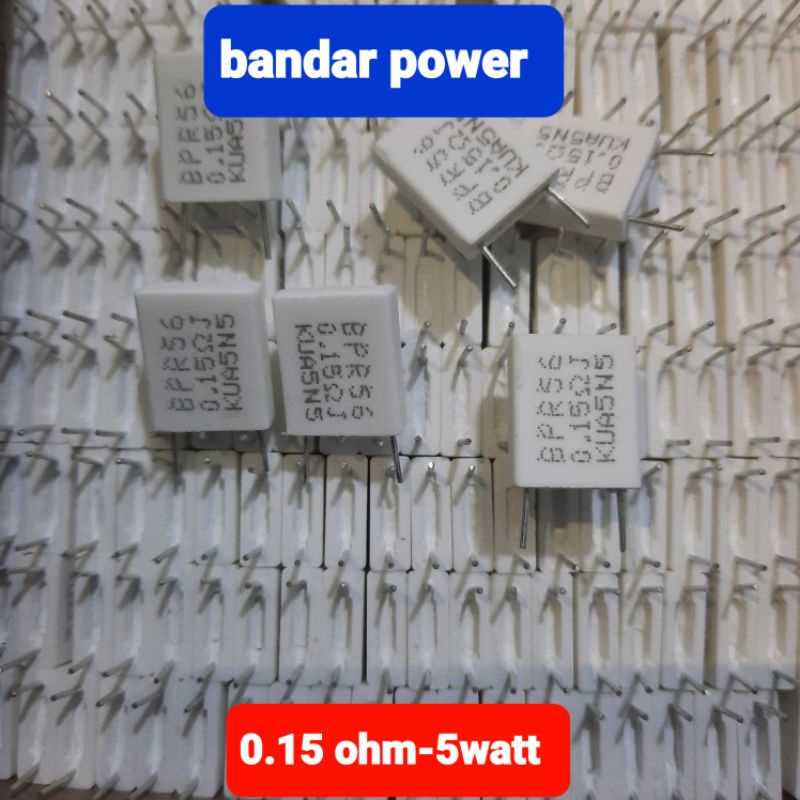 resistor 0.15 ohm