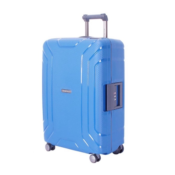 Jual Navy Club New Arrival Koper Frame Hardcase Fiber PP- CICI Size 20 Inch - Biru Muda Limited