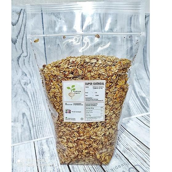 

➱ SUPER OATMEAL 1KG (6 MIX) - Instant, Vanilla Flavour, Rolled Oat, Chia Seed ☎