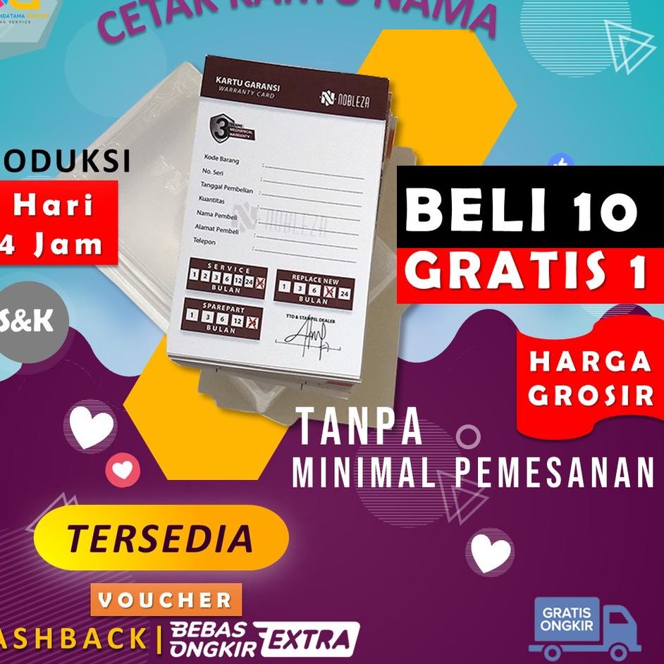 

Kejutan Viral CETAK KARTU NAMA