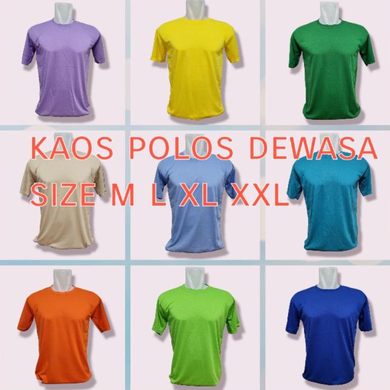 kaos putih polos|kaos polos|kaos|kaos pria kaos polos baju polos dewasa size m l xl xxl xxxl jumbo w