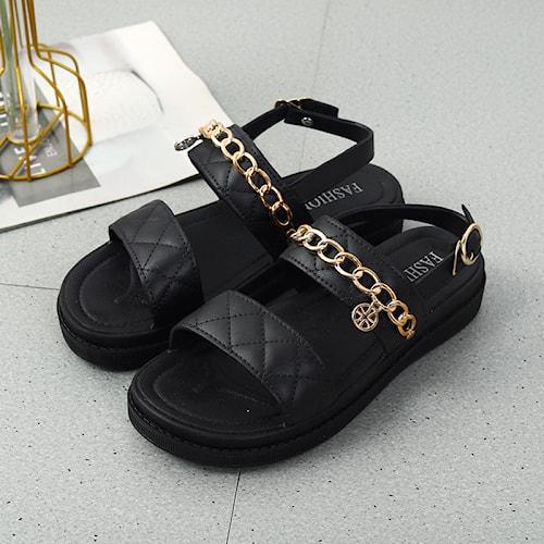 Joemen Sepatu Sandal Wanita Slide Outdoor Musim Panas SANDAL CUTE AZ08