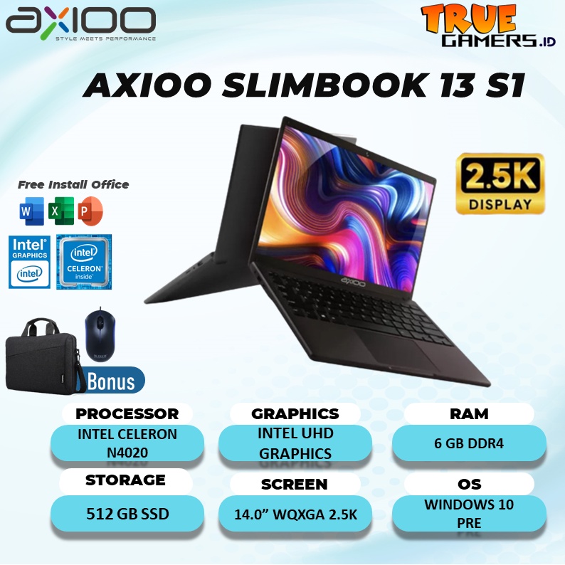 Laptop Axioo Lolipop HYPE 5 X3 AMD Ryzen 5 3500 Ram 16GB Ssd 512 GB 14 FHD IPS PINK BLUE PURPLE
