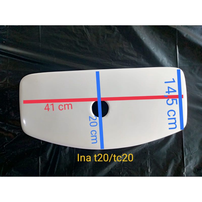 Tutup tangki kloset (custom) merk Ina t20/tc20