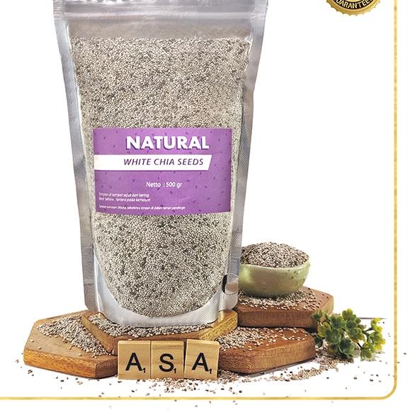 

★ WHITE Chia Seed 500gr ❂