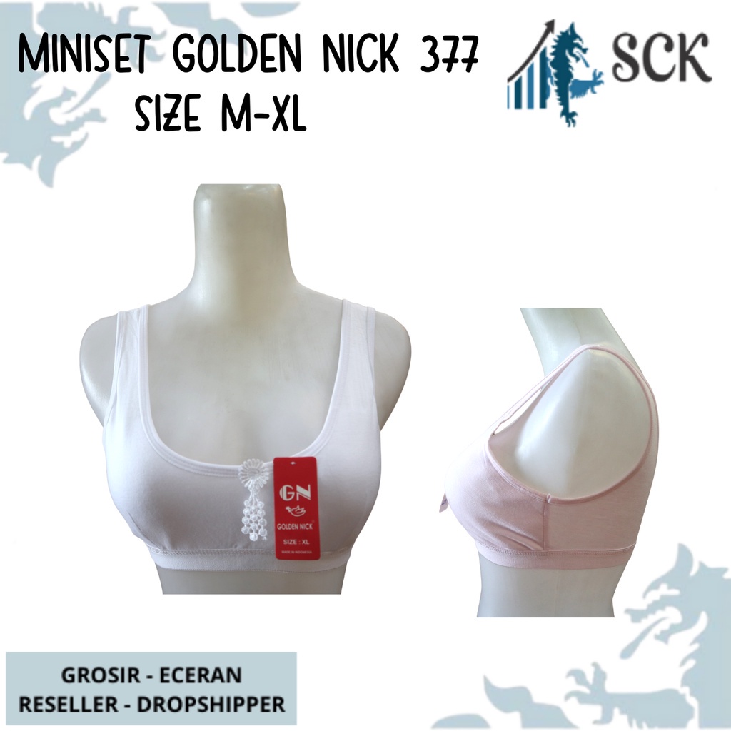 [ISI 3] Miniset ANAK GOLDEN NICK 377 Model Pengait / PAKAIAN DALAM ANAK MINISET KAIT - sckmenwear GROSIR