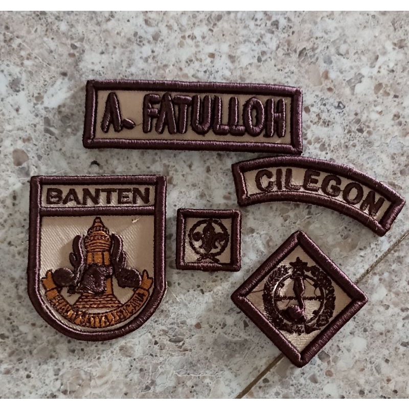 Badge Pramuka 3D (Timbul) PO