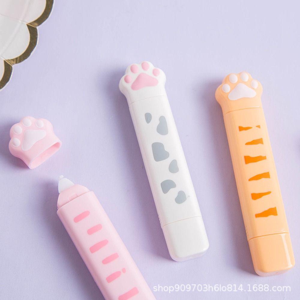 Pineapple 2PCS Eraser Girl Stationery Siswa Dorong Tarik Karet