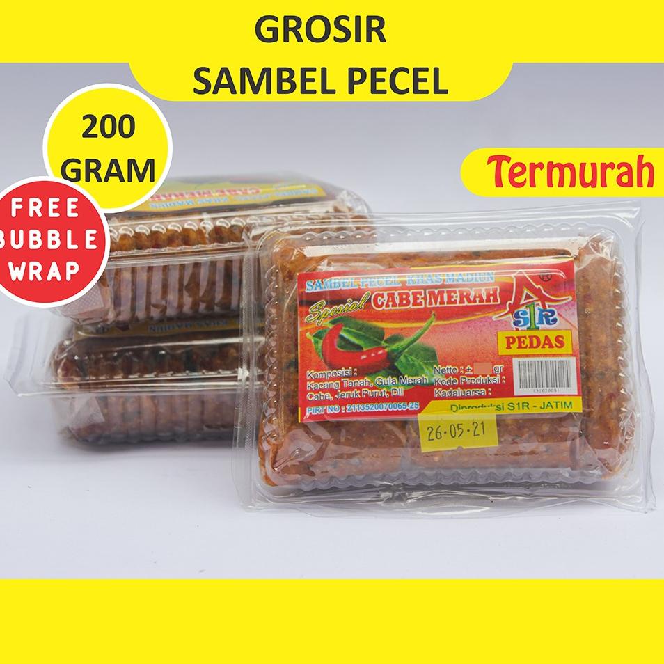 

K85 Bumbu Pecel Madiun / Sambel Pecel Madiun / Sambal Pecel Cap Cabe Merah 200 gram HARGA MURAH ↺